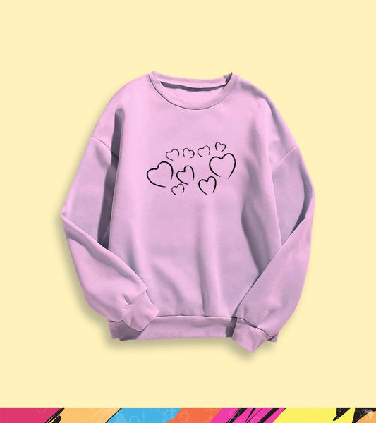 PLUS HEART SWEATSHIRT - teehoodie.co