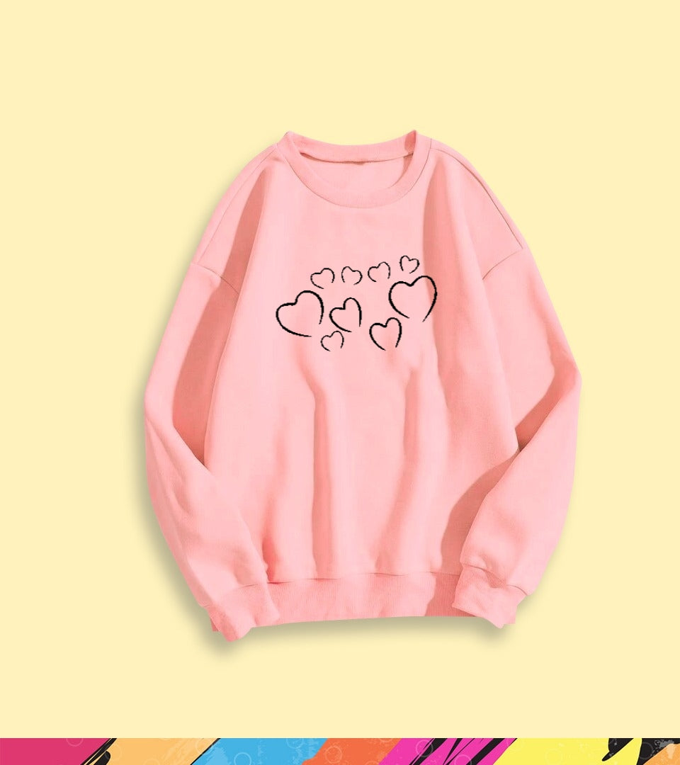 PLUS HEART SWEATSHIRT - teehoodie.co