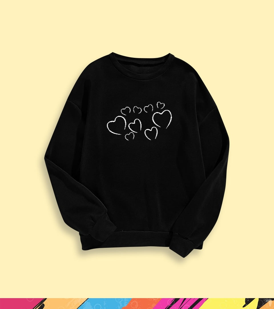 PLUS HEART SWEATSHIRT - teehoodie.co