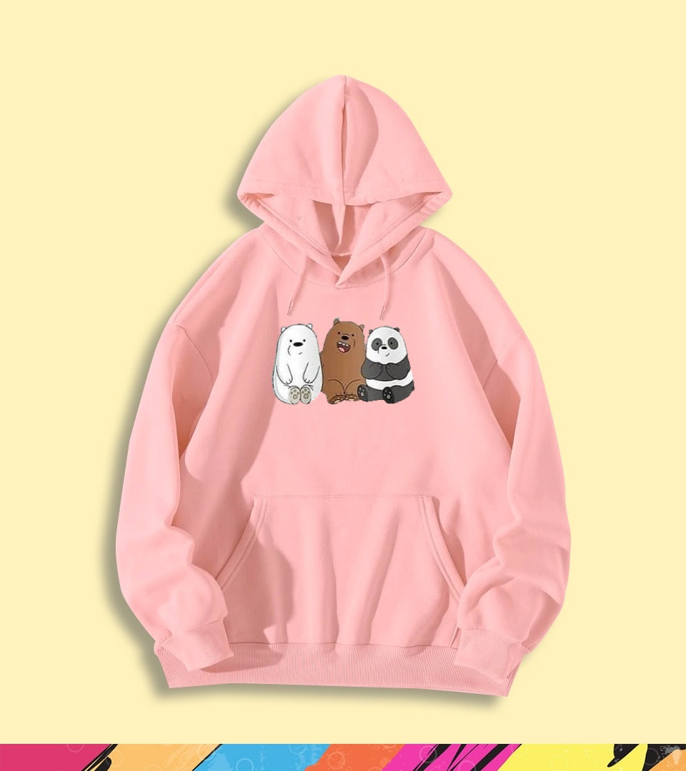 THREE BEAR FRIENDS HOODIE - teehoodie.co