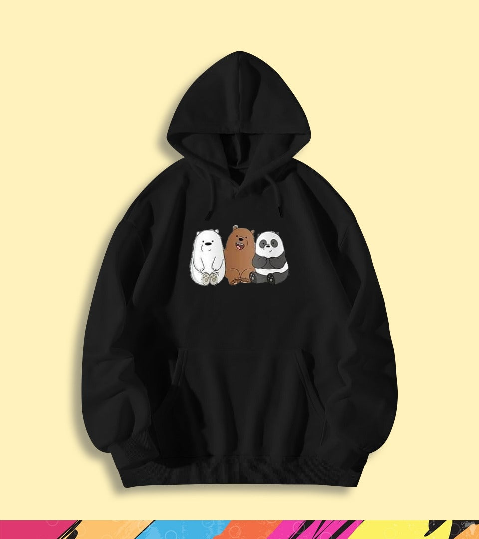 THREE BEAR FRIENDS HOODIE - teehoodie.co