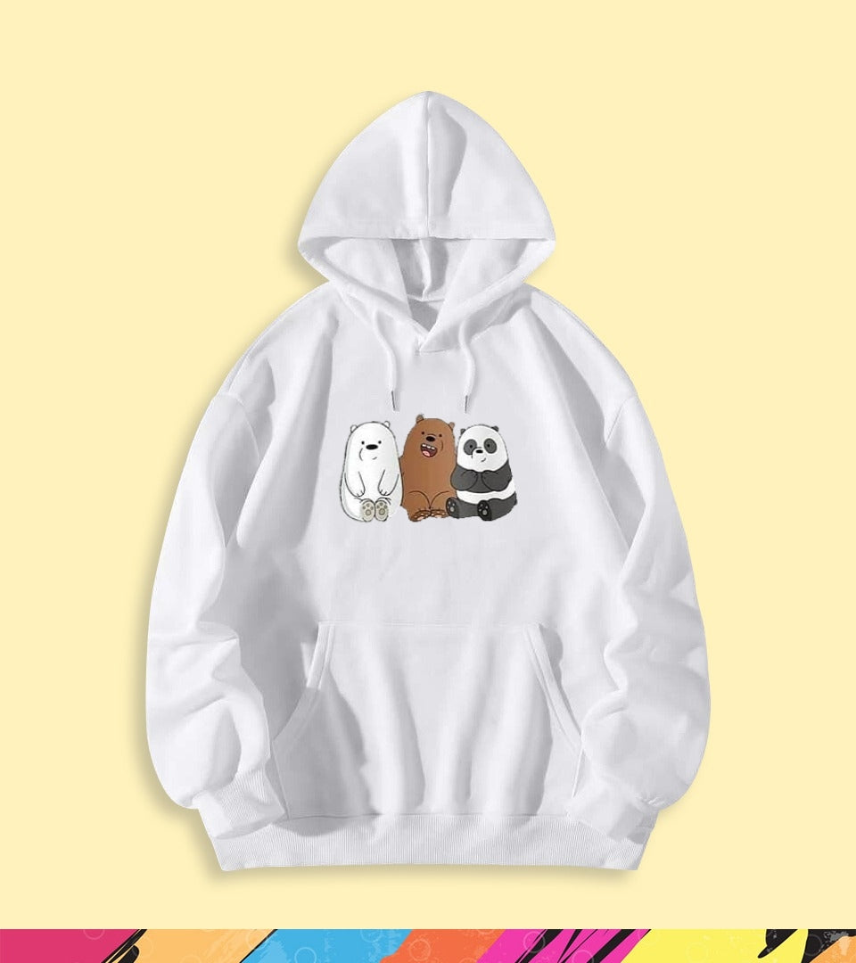 THREE BEAR FRIENDS HOODIE - teehoodie.co