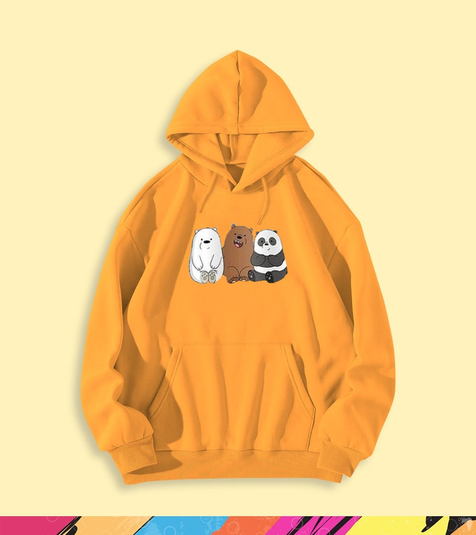 THREE BEAR FRIENDS HOODIE - teehoodie.co