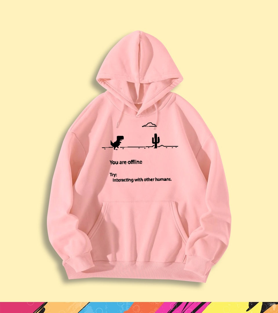 YOU'RE OFFLINE HOODIE - teehoodie.co