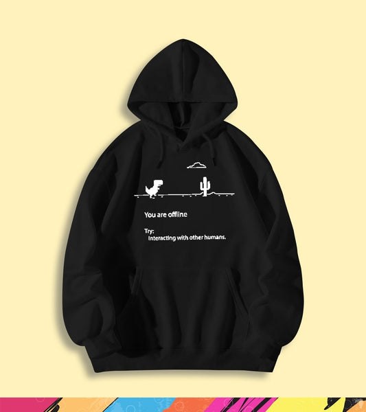 YOU'RE OFFLINE HOODIE - teehoodie.co