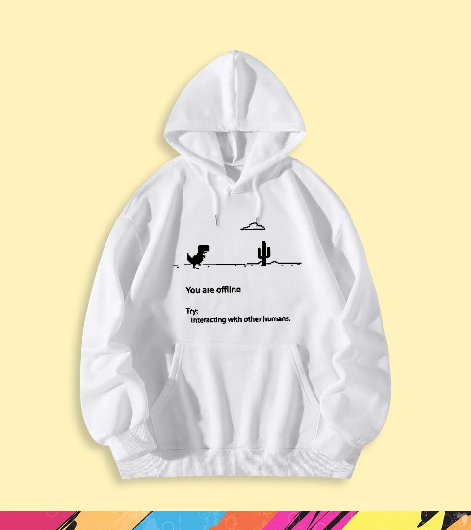 YOU'RE OFFLINE HOODIE - teehoodie.co