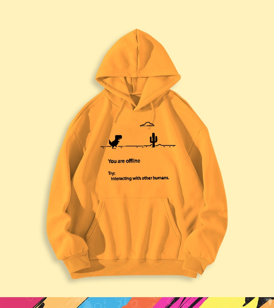 YOU'RE OFFLINE HOODIE - teehoodie.co