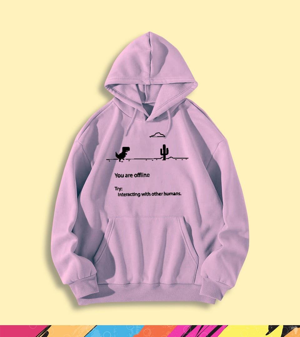 YOU'RE OFFLINE HOODIE - teehoodie.co