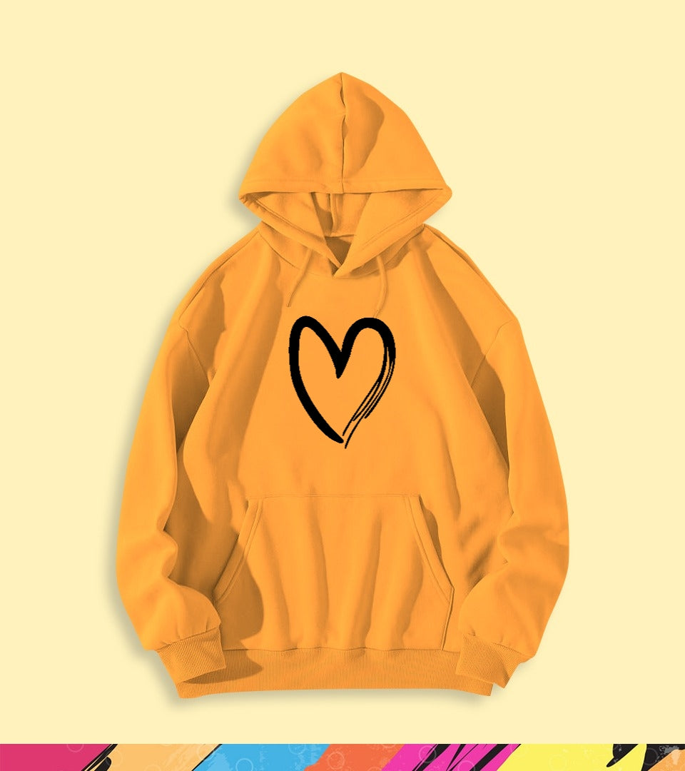 CUTE HEART HOODIE - teehoodie.co