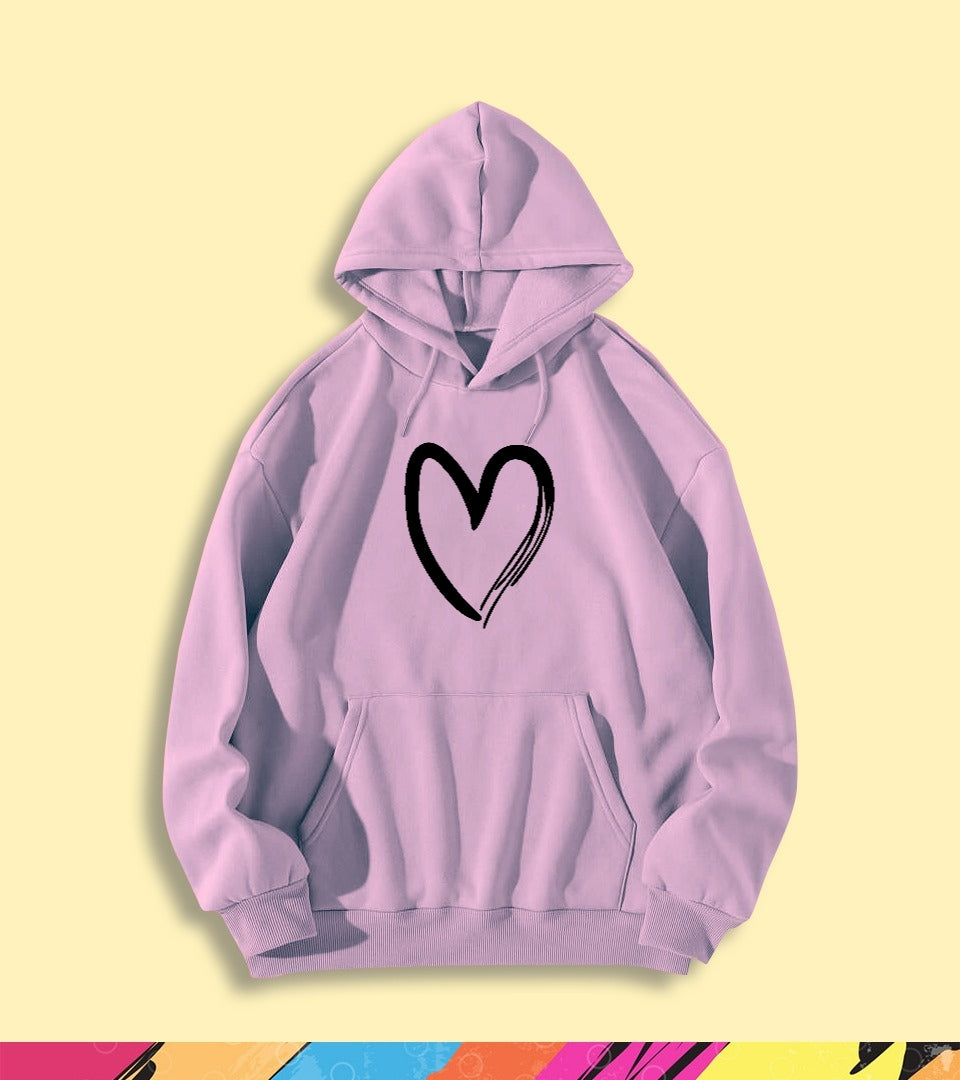 CUTE HEART HOODIE - teehoodie.co