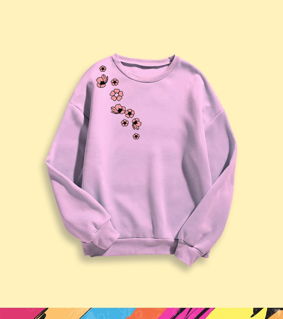 FLOWER SWEATSHIRT - teehoodie.co