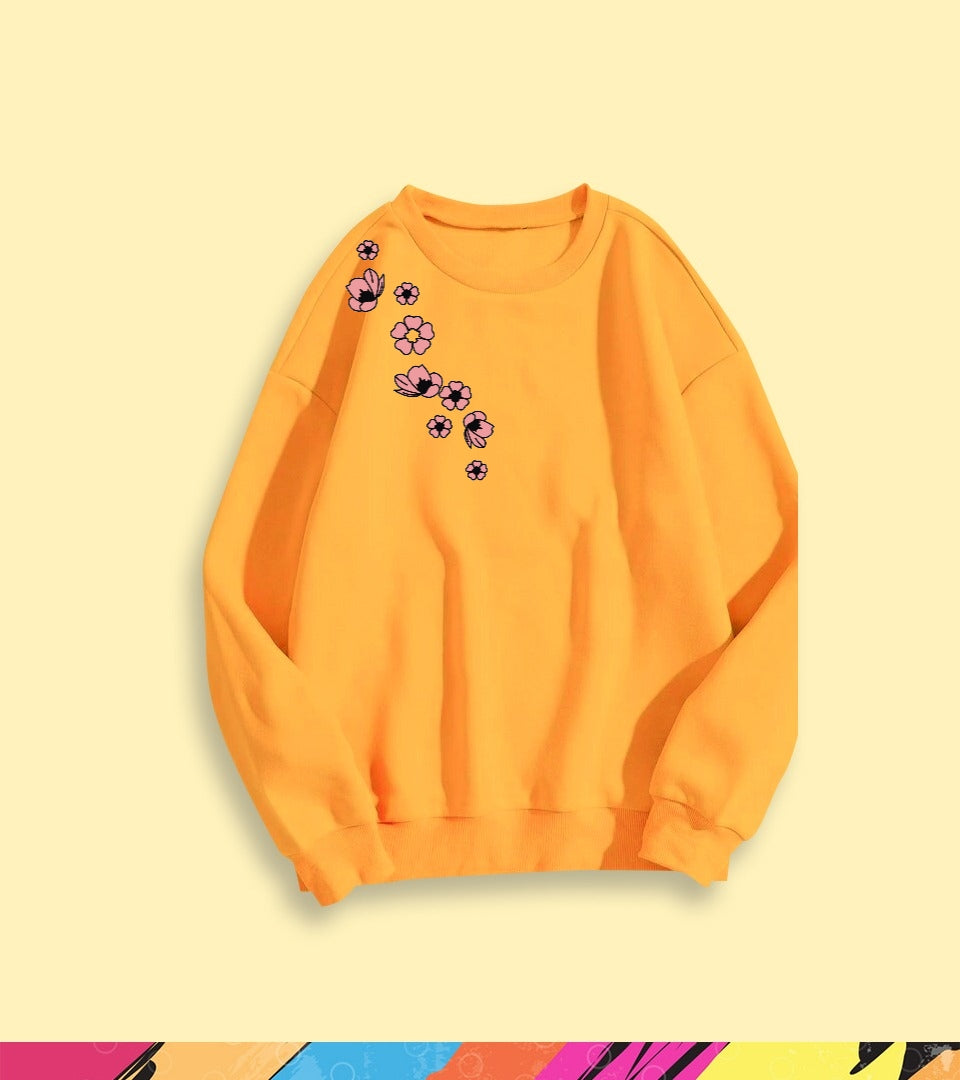 FLOWER SWEATSHIRT - teehoodie.co