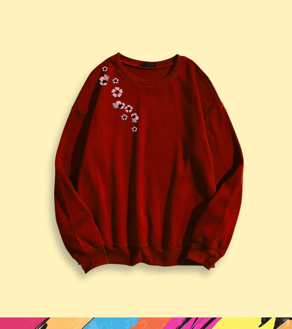 FLOWER SWEATSHIRT - teehoodie.co