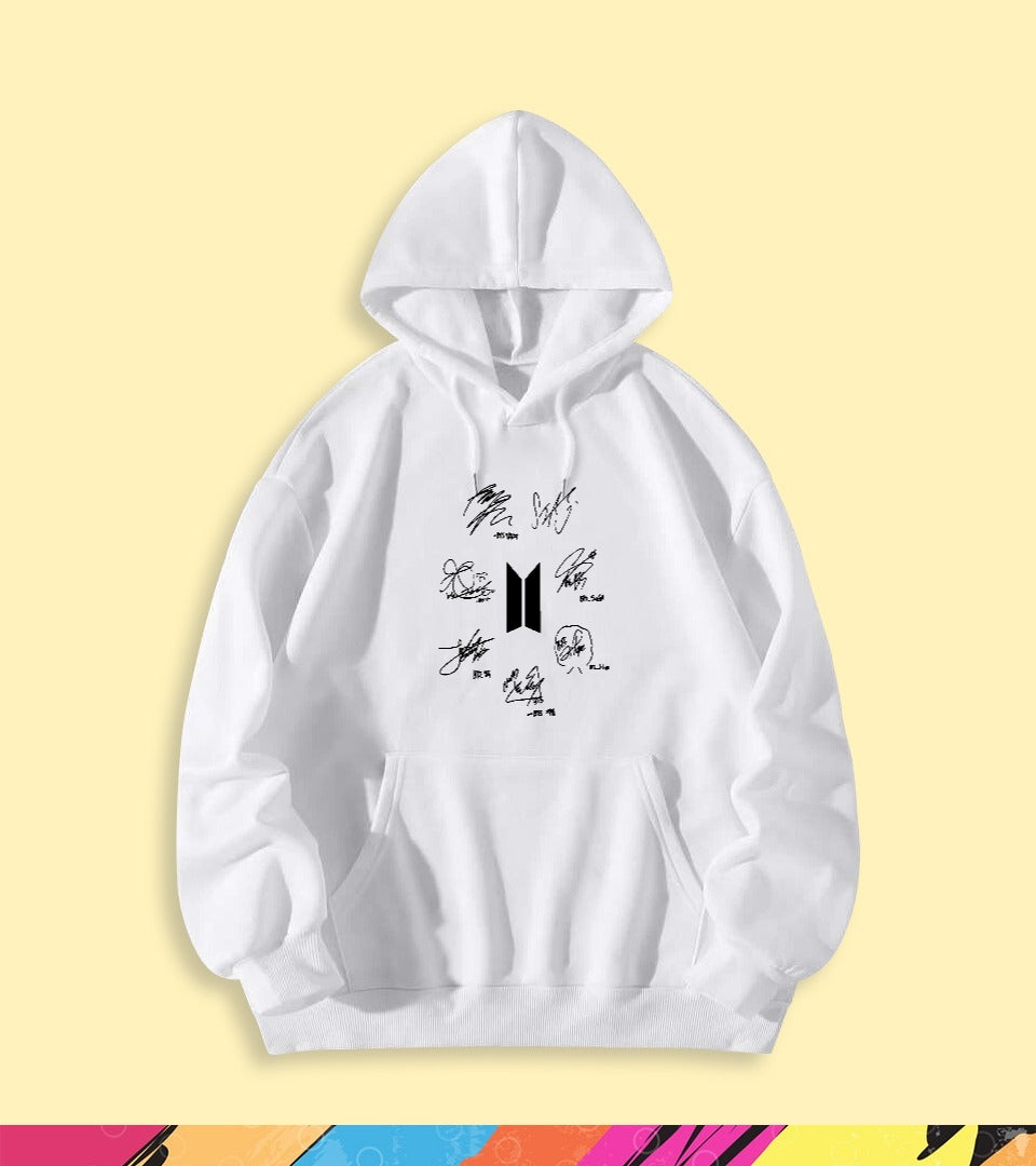 BTS SIGNATURE HOODIE - teehoodie.co