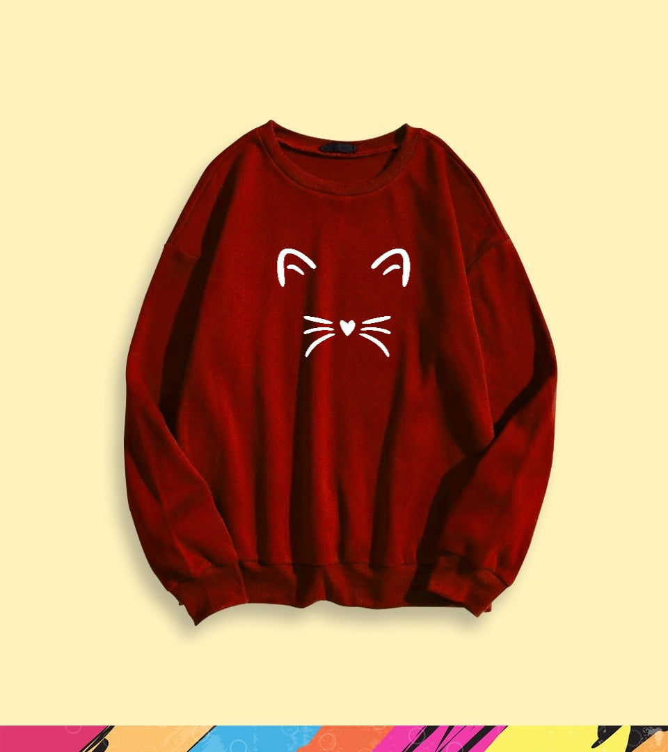 MEOW MEOW SWEATSHIRT - teehoodie.co