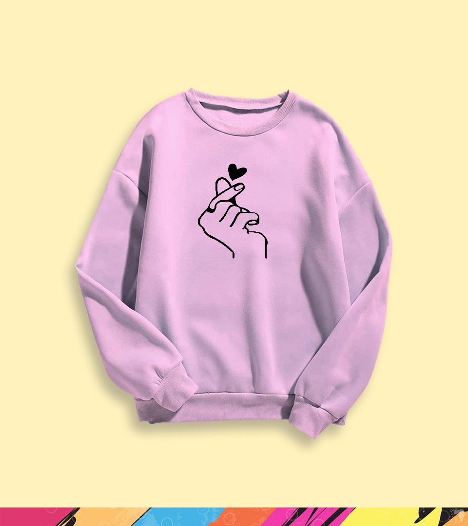 LOVE GESTURE SWEATSHIRT - teehoodie.co