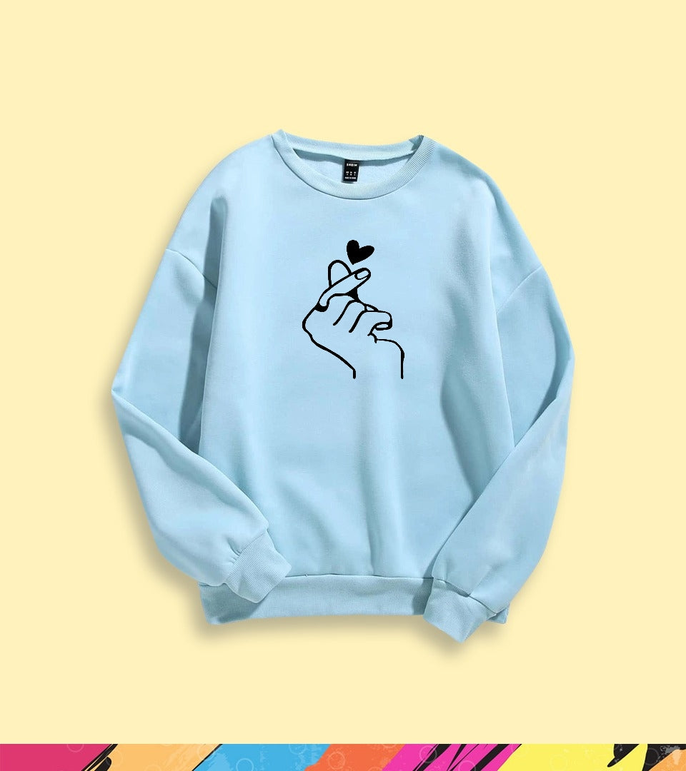 LOVE GESTURE SWEATSHIRT - teehoodie.co