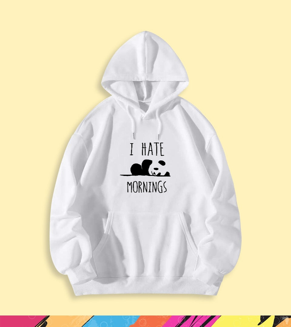 I HATE MORNING HOODIE - teehoodie.co