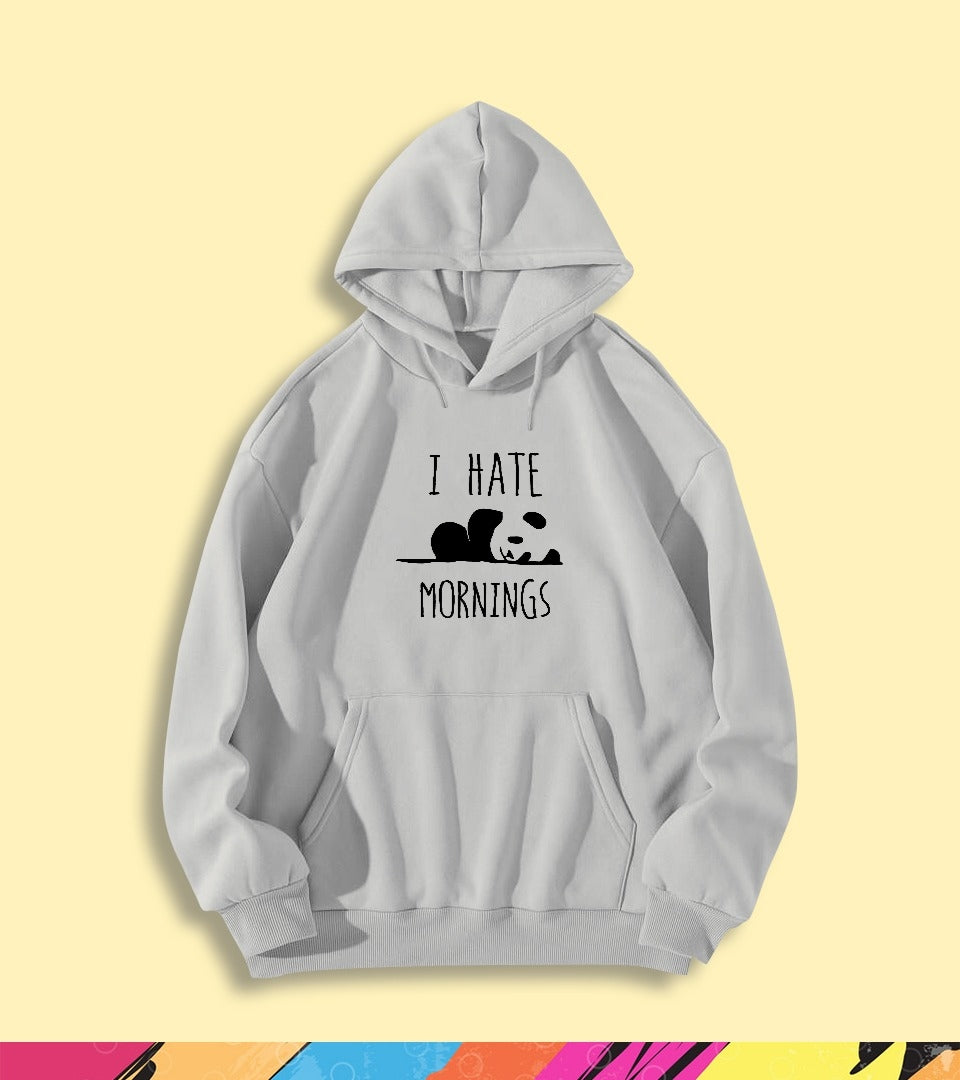 I HATE MORNING HOODIE - teehoodie.co