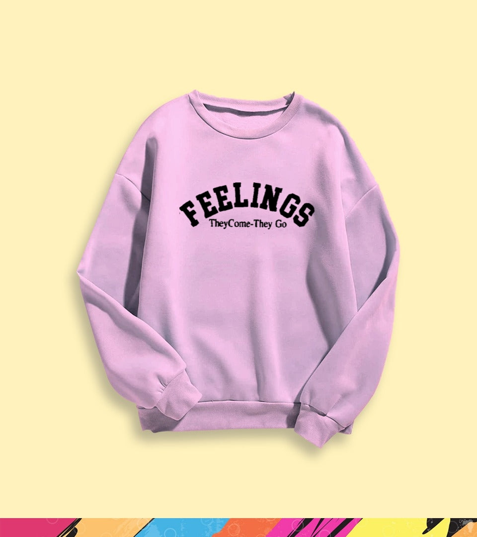 FEELINGS SWEATSHIRT - teehoodie.co