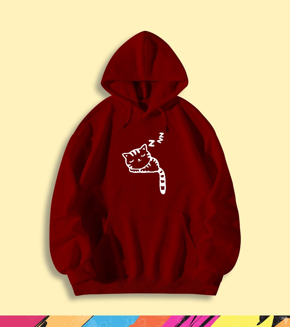 SLEEPY CAT HOODIE - teehoodie.co