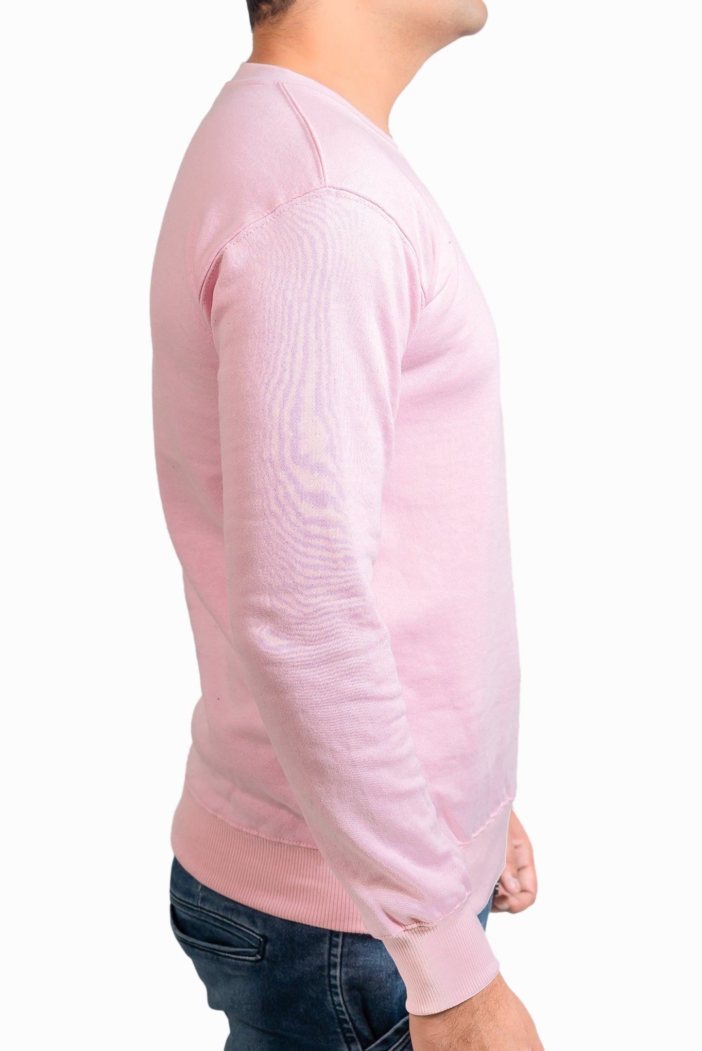 Basic Lt. Pink Sweatshirt // Men - teehoodie.co