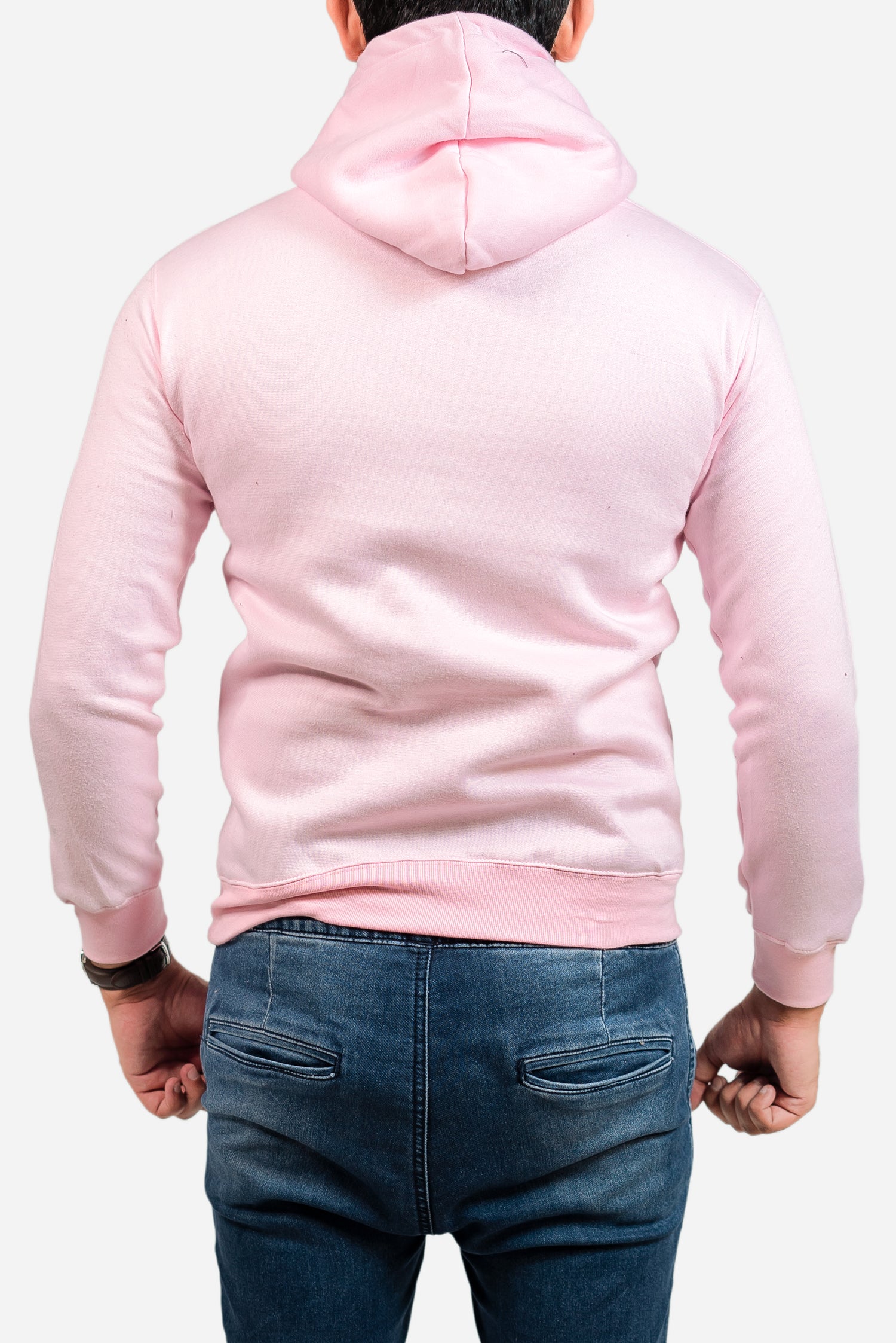 Basic Lt. Pink Hoodie // Men - teehoodie.co