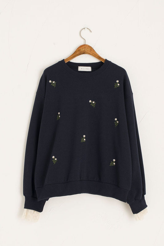 Navyblue  Sweatshirt - teehoodie.co