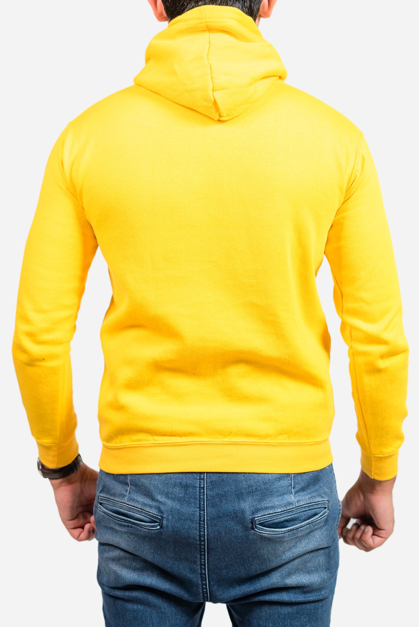 Basic Yellow Hoodie // Men - teehoodie.co