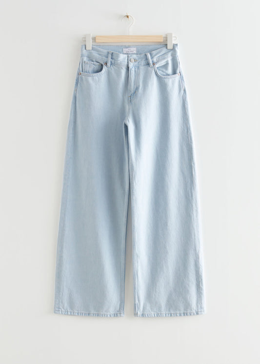 Pure Ice Blue
 Wide Leg - teehoodie.co