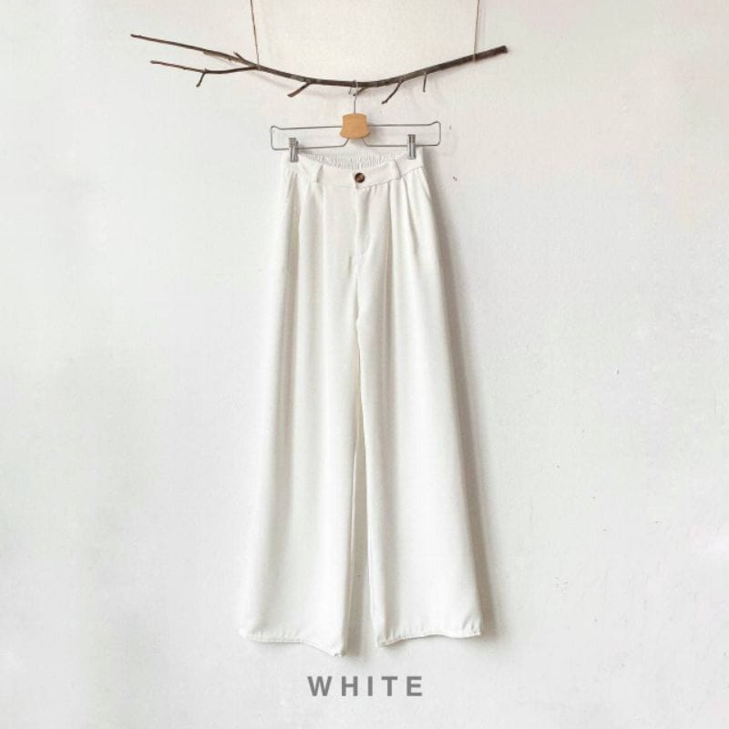 White Wide Leg - teehoodie.co